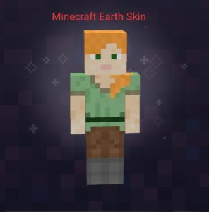 Minecraft Earth Skin for Girls
