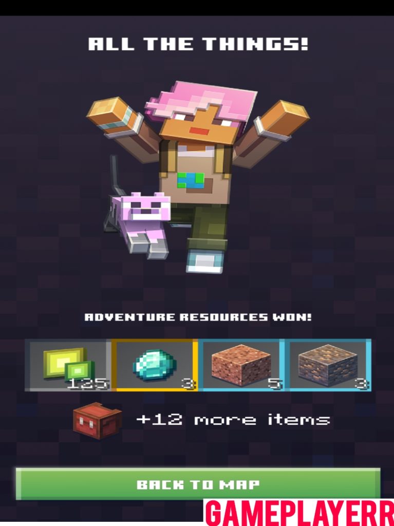 Rare Items in Minecraft Earth Adventures