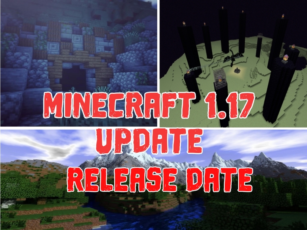 Minecraft 1.17 Release Date When Caves and Cliffs Update is Coming