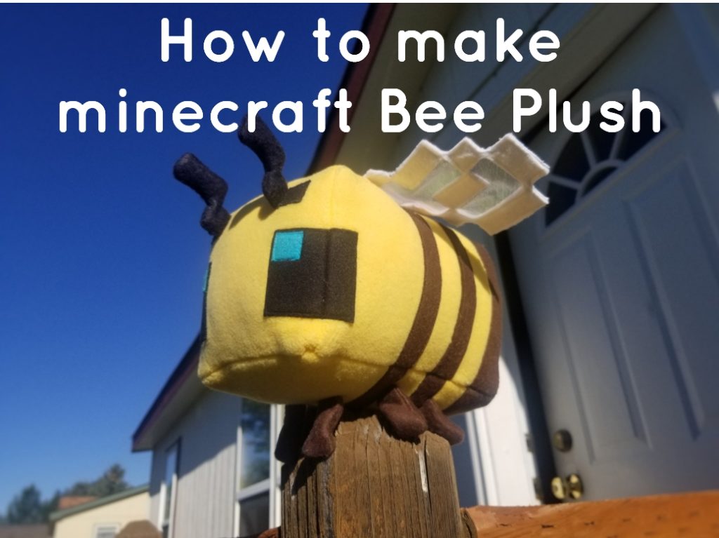 Minecraft Bee Plush