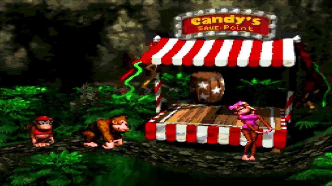 how to save in donkey kong country