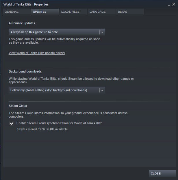 how to update a game on steam