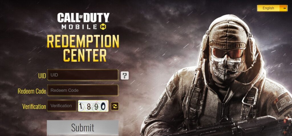 call of duty mobile redemption code