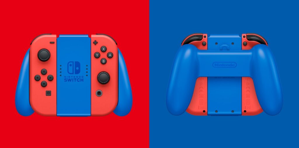nintendo switch mario red & blue edition