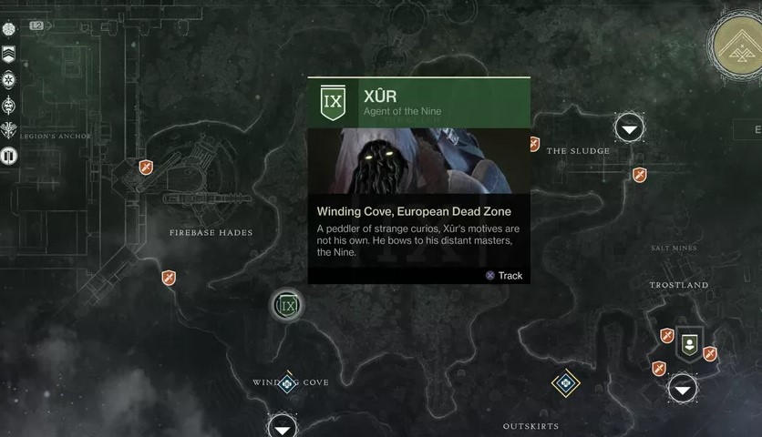 where is xur destiny 2 today 2021