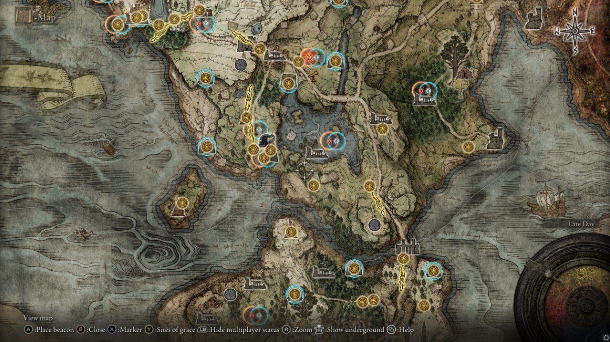 Elden Ring Multiplayer Status Map
